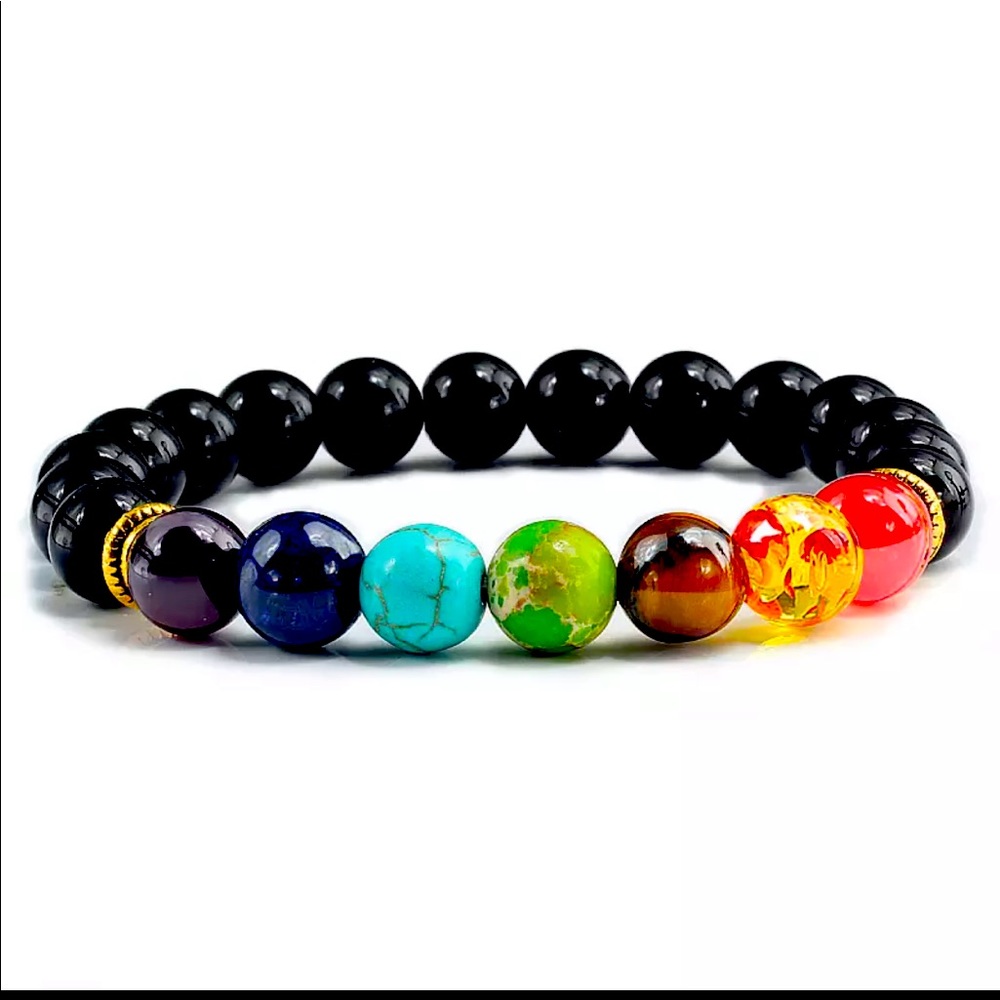 7 Chakra Stone Bracelet